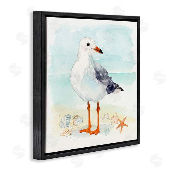 Stupell Industries Victoria Barnes | Coastal Seagull & Shells