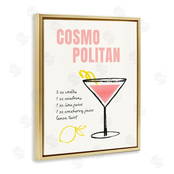 Stupell Industries Victoria Barnes | Cosmopolitan Drink Recipe