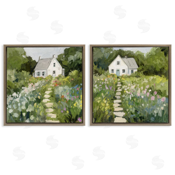 Stupell Industries Victoria Barnes | Cottage Upon A Hill Wall Art