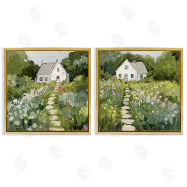 Stupell Industries Victoria Barnes | Cottage Upon A Hill Wall Art