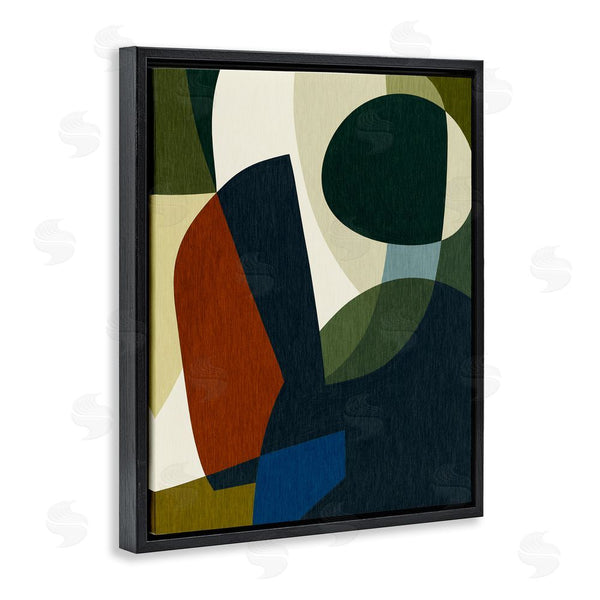 Stupell Industries Victoria Barnes | Dark Geometric Pattern Wall Art