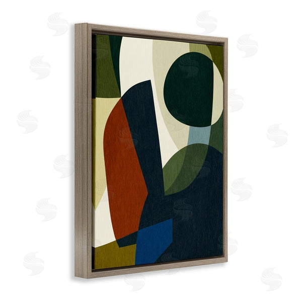 Stupell Industries Victoria Barnes | Dark Geometric Pattern Wall Art