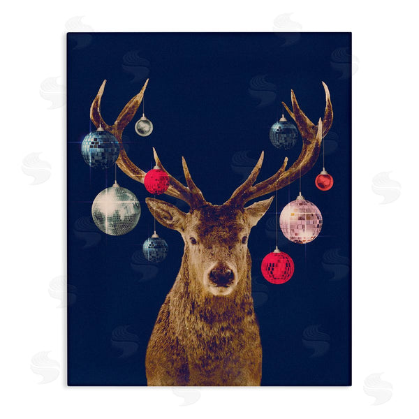stupell industries Victoria Barnes | Deer and Shining Ornaments