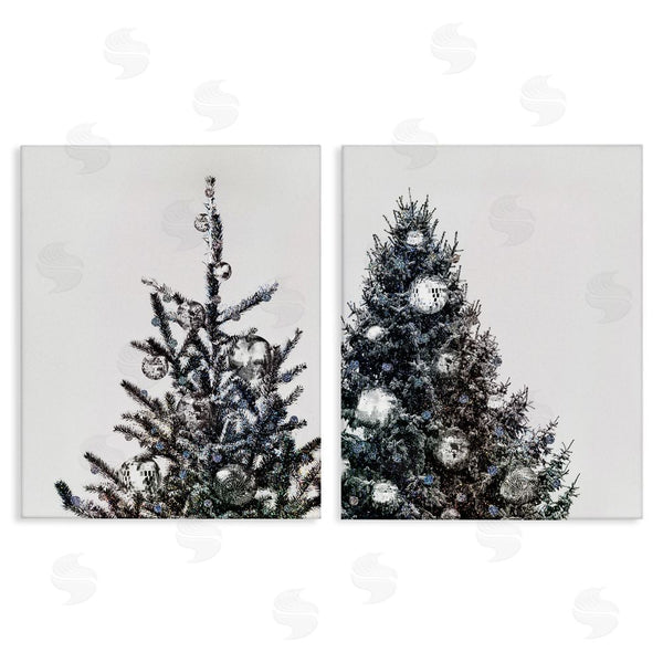 stupell industries Victoria Barnes | Disco Ball Christmas Tree Wall Art