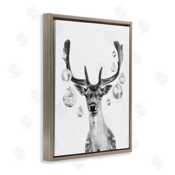 Stupell Industries Victoria Barnes | Disco Balls And Fawn Wall Art