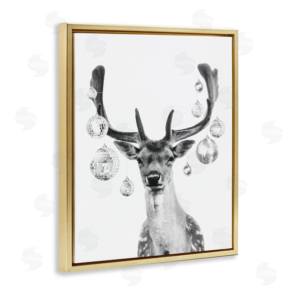 Stupell Industries Victoria Barnes | Disco Balls And Fawn Wall Art