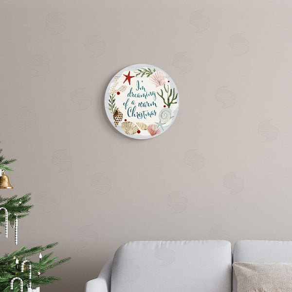 Stupell Industries Victoria Barnes | Dreaming Of Warm Christmas Wall Art