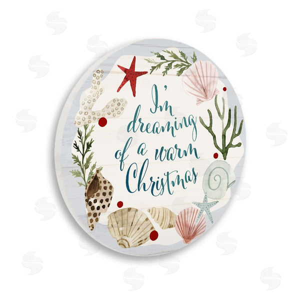 stupell industries Victoria Barnes | Dreaming of Warm Christmas Wall Art