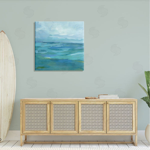 Stupell Industries Victoria Barnes | Flowing Ocean Tide Abstract Wall Art