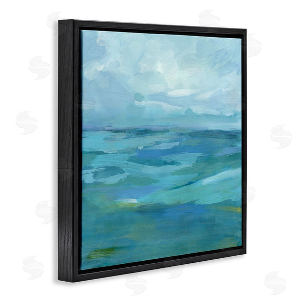 Stupell Industries Victoria Barnes | Flowing Ocean Tide Abstract Wall Art