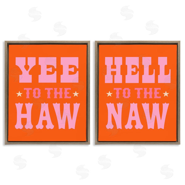 Stupell Industries Victoria Barnes | Funny Cowgirl Phrases Wall Art