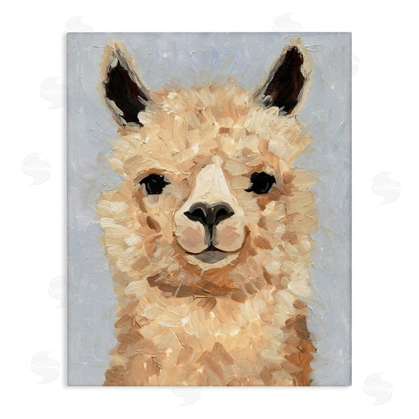 stupell industries Victoria Barnes | Fuzzy Alpaca Painting Wall Art