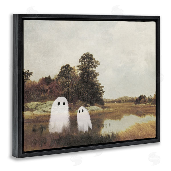 Stupell Industries Victoria Barnes | Ghost Pair In Autumn Countryside