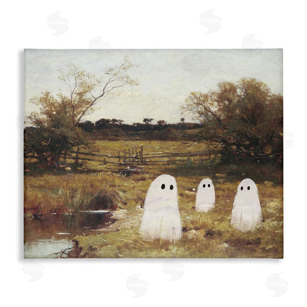 stupell industries Victoria Barnes | Ghosts in Traditional Countryside