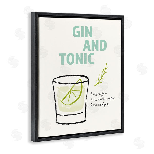 Stupell Industries Victoria Barnes | Gin And Tonic Recipe