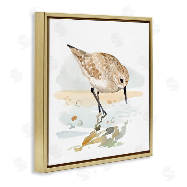 Stupell Industries Victoria Barnes | Grazing Sandpiper Shoreline