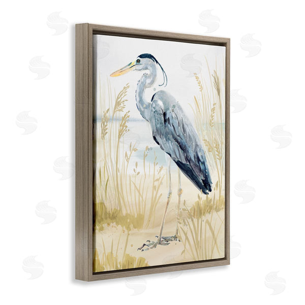 Stupell Industries Victoria Barnes | Heron & Beach Grass
