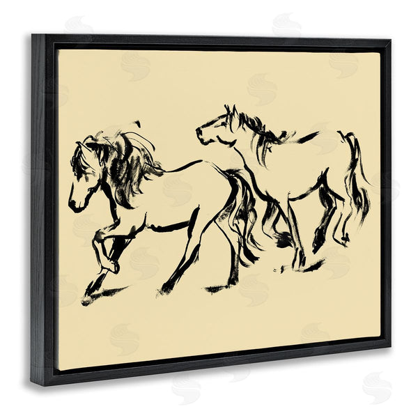 Stupell Industries Victoria Barnes | Horses In Motion Gallop