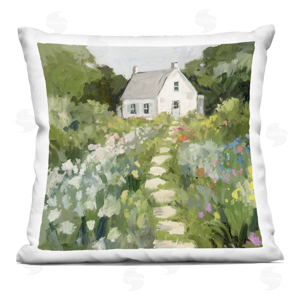 stupell industries Victoria Barnes | House She Dreamt Of Printed Throw Pillow