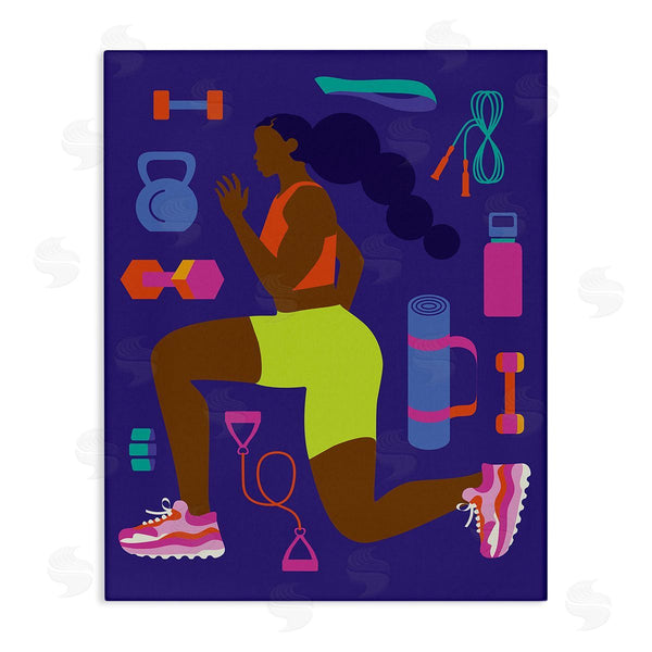 stupell industries Victoria Barnes | Inspiring Woman & Workout Wall Art