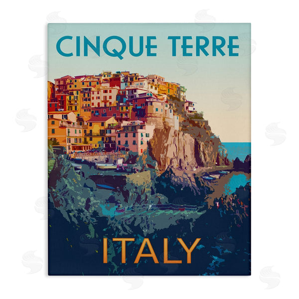 stupell industries Victoria Barnes | Italian Coast Cityscape