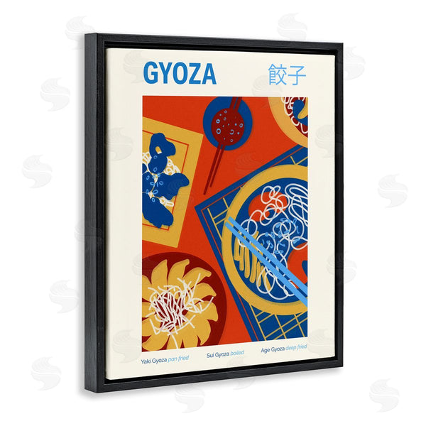 Stupell Industries Victoria Barnes | Japanese Gyoza Meal Wall Art