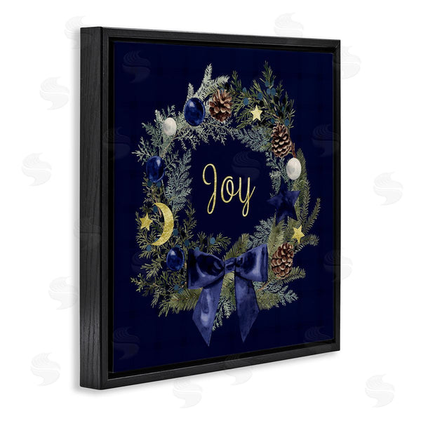 Stupell Industries Victoria Barnes | Joy Holiday Wreath