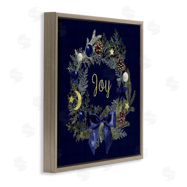 Stupell Industries Victoria Barnes | Joy Holiday Wreath