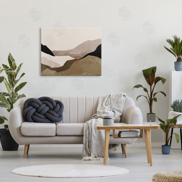Stupell Industries Victoria Barnes | Layered Desert Mountain Peaks Wall Art