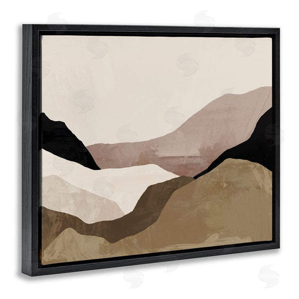 Stupell Industries Victoria Barnes | Layered Desert Mountain Peaks Wall Art