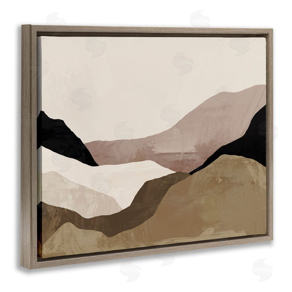 Stupell Industries Victoria Barnes | Layered Desert Mountain Peaks Wall Art