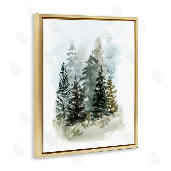 Stupell Industries Victoria Barnes | Layered Forest Trees
