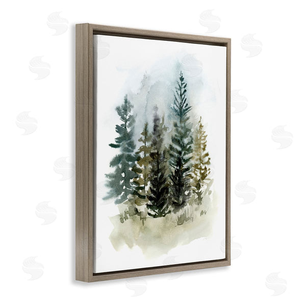 Stupell Industries Victoria Barnes | Layered Woodland Trees