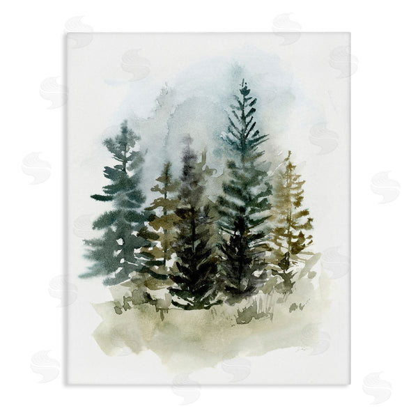stupell industries Victoria Barnes | Layered Woodland Trees