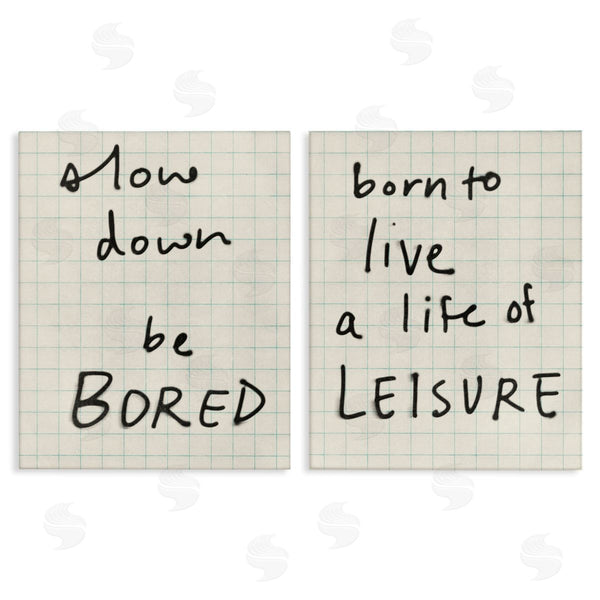 stupell industries Victoria Barnes | Leisure Life Be Bored