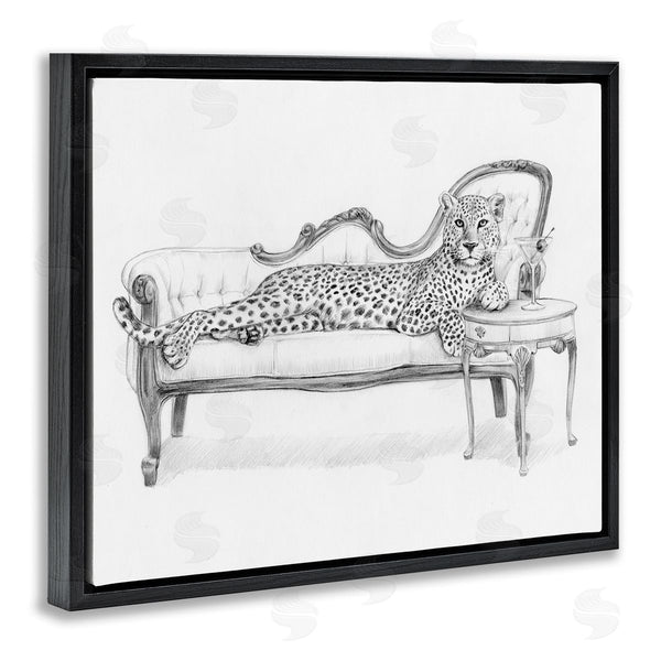 Stupell Industries Victoria Barnes | Lounging Beast Cheetah