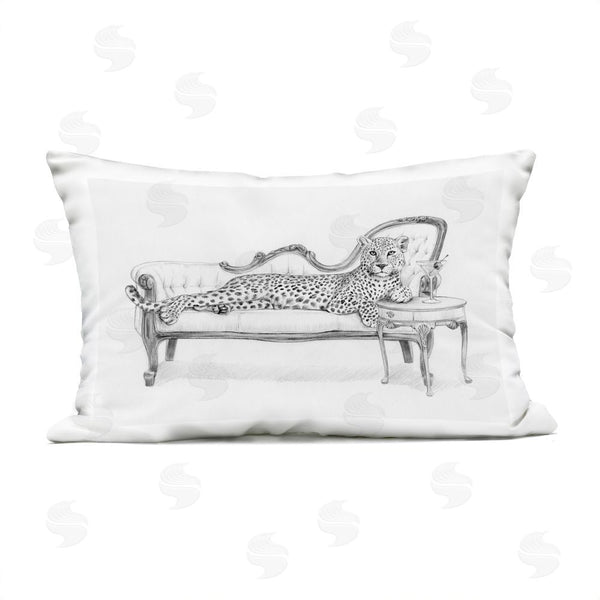 Stupell Industries Victoria Barnes | Lounging Beast Cheetah Throw Pillow
