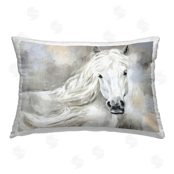 Stupell Industries Victoria Barnes | Lovely White Horse Portrait