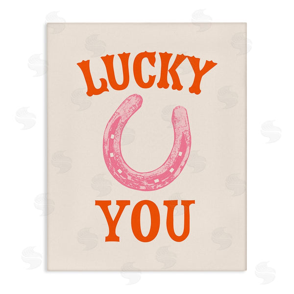 stupell industries Victoria Barnes | Lucky You Horseshoe Wall Art