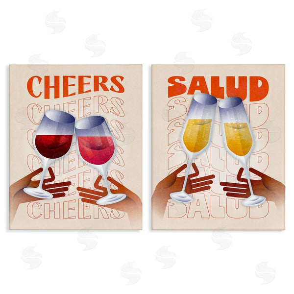 stupell industries Victoria Barnes | Midcentury Modern Cheers Wall Art