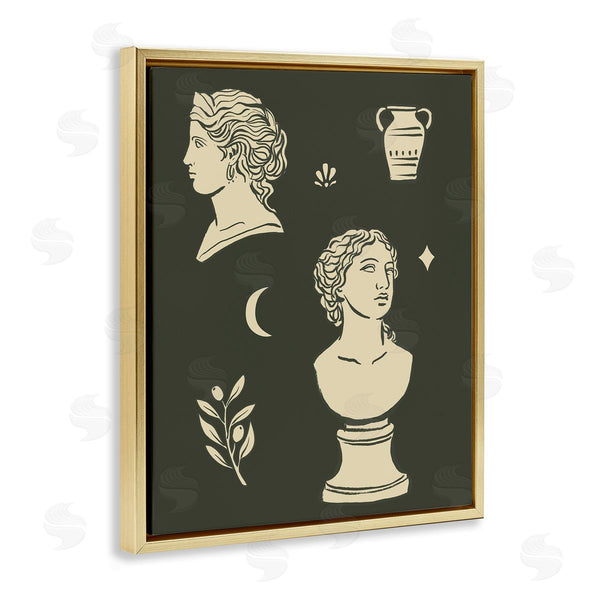 Stupell Industries Victoria Barnes | Minimal Modern Bust Statues