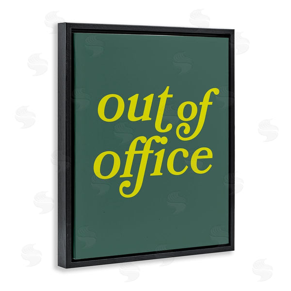 Stupell Industries Victoria Barnes | Minimal Out Of Office
