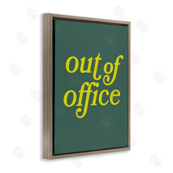 Stupell Industries Victoria Barnes | Minimal Out Of Office