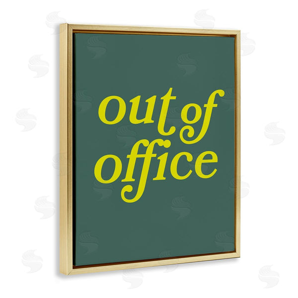 Stupell Industries Victoria Barnes | Minimal Out Of Office