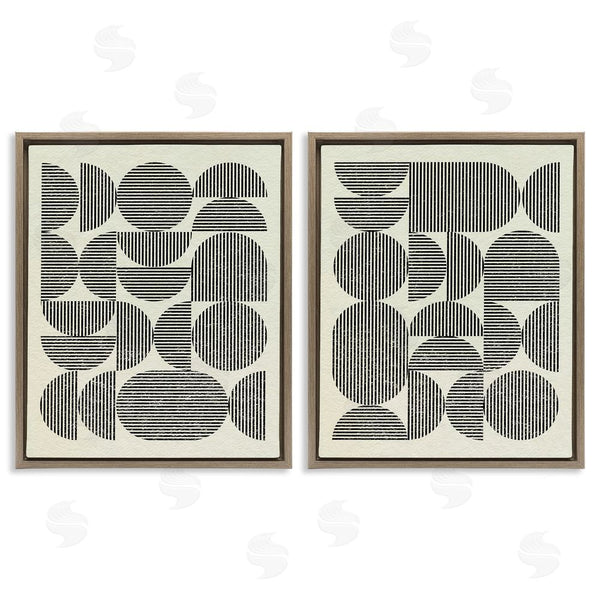 Stupell Industries Victoria Barnes | Minimalist Modern Geometric Wall Art