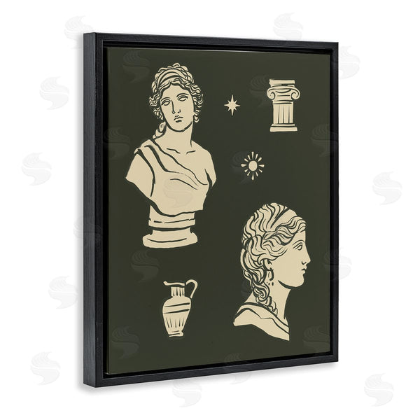 Stupell Industries Victoria Barnes | Modern Dark Academia Statues