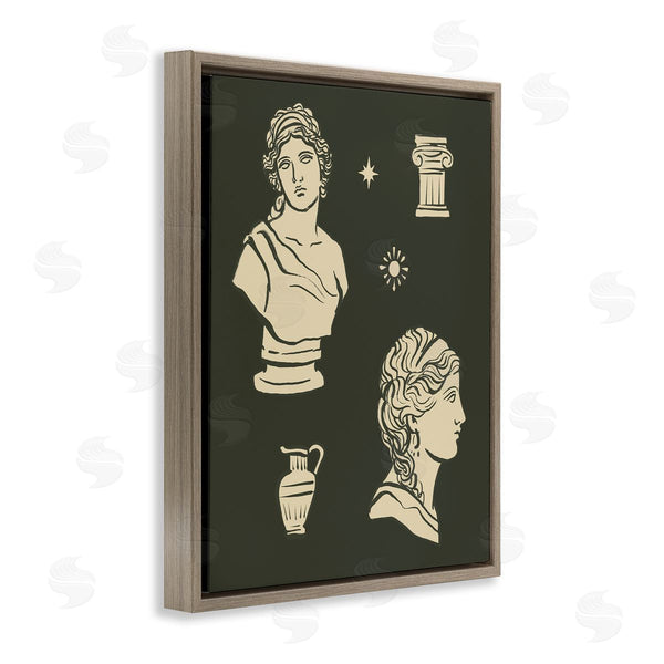 Stupell Industries Victoria Barnes | Modern Dark Academia Statues
