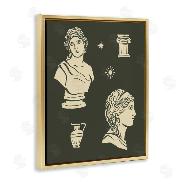 Stupell Industries Victoria Barnes | Modern Dark Academia Statues