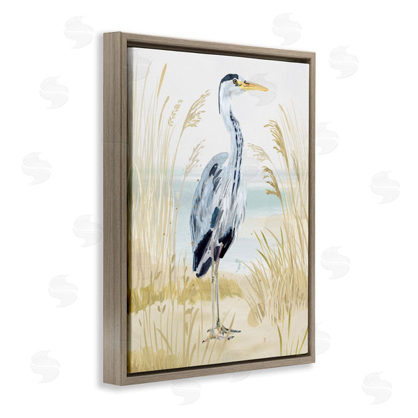 Stupell Industries Victoria Barnes | Modern Heron On Beach