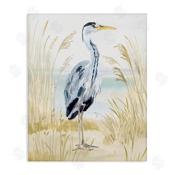 stupell industries Victoria Barnes | Modern Heron on Beach